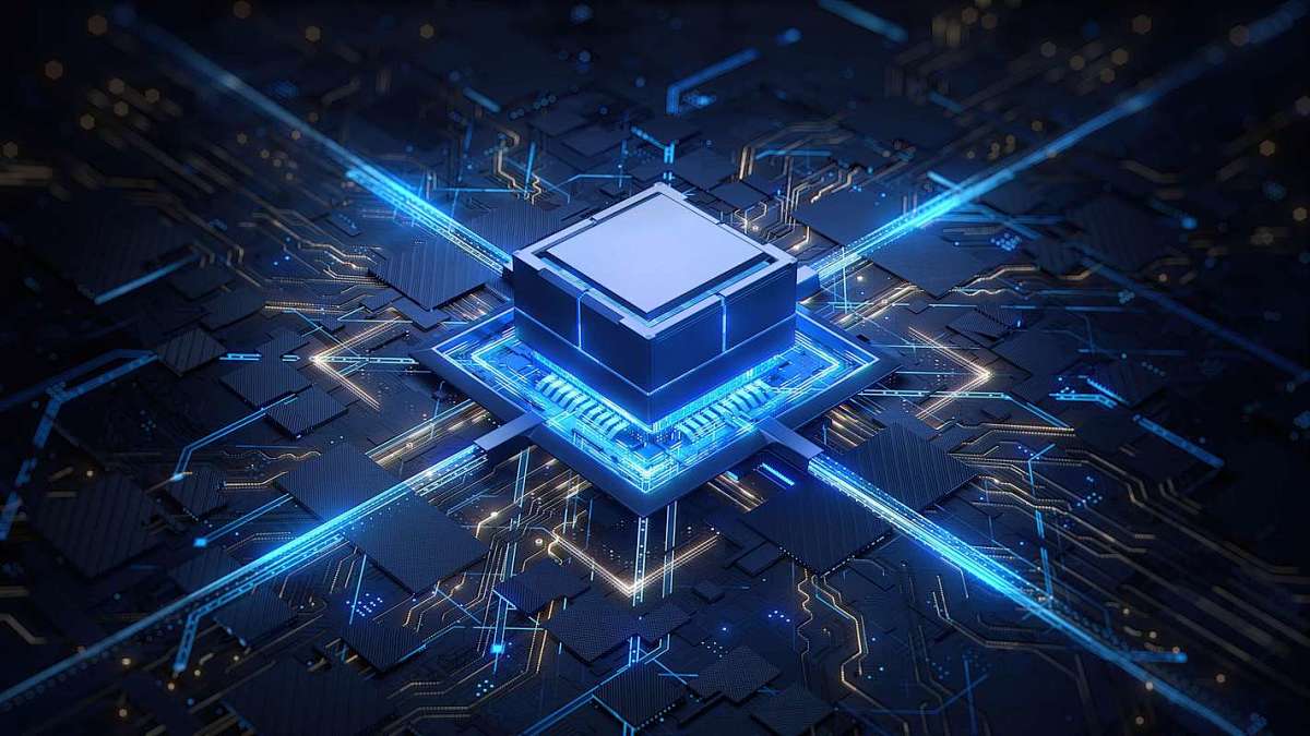 新型模拟内存计算芯片架构示意图